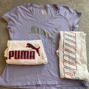 3 puma shirt bundle size L